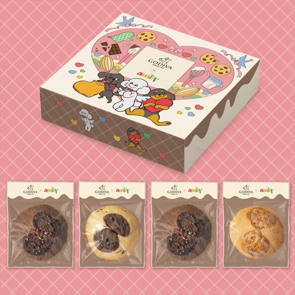 チアフルチョコチップクッキーアソートメント(4枚入)(配送指定不可)