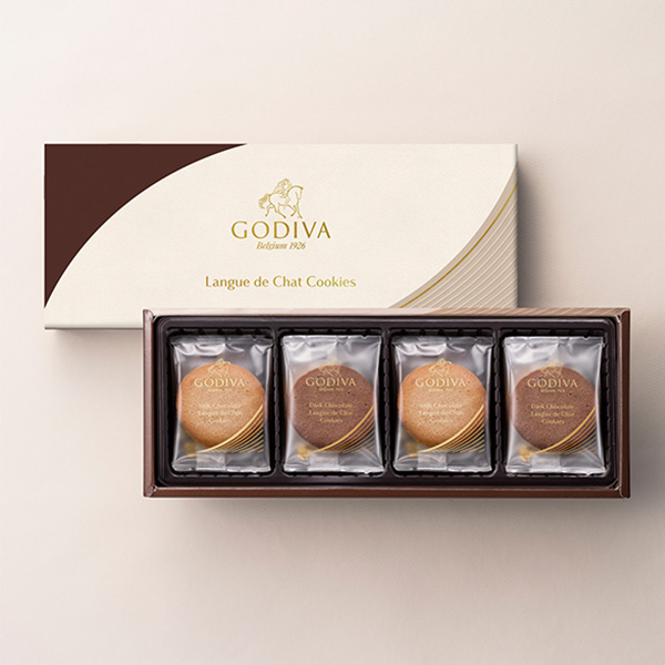 〈GODIVA〉ラングドシャクッキーアソートメント（52枚入）