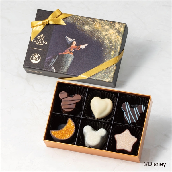 「ゴディバ『ファンタジア』コレクション」アソートメント(6粒入)