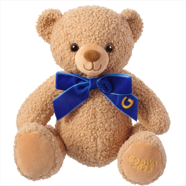 ゴディバ ブッシュ ド ノエル ベア & G キューブ オーナメント(2粒入)