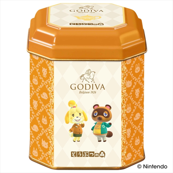 ゴディバ meets どうぶつの森 G ショコラ アソートメント(6粒入)