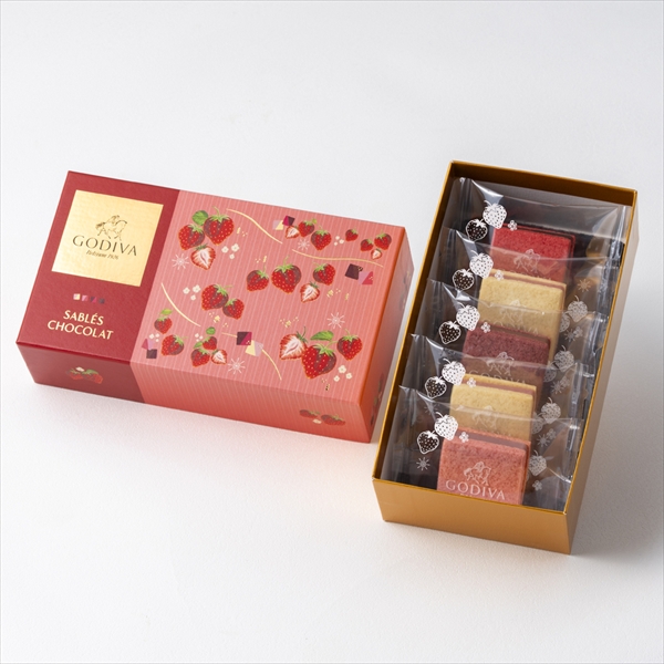 サブレショコラ ストロベリー アソートメント(5個入)