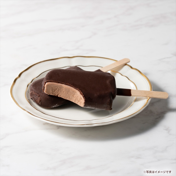 【3点セット・オンラインショップ限定・送料込】ダークチョコレートバーアイス(4本入)