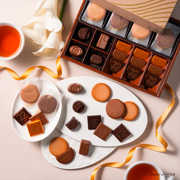 チョコレート&クッキー アソートメント（チョコレート8粒入/クッキー4