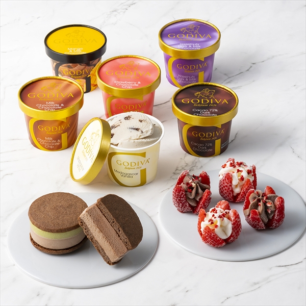 GODIVA ゴディバ 福袋  アイス　アイスクリーム　チョコレート　クッキー GODIVA ゴディバ 福袋 アイス アイスクリーム チョコレート クッキー