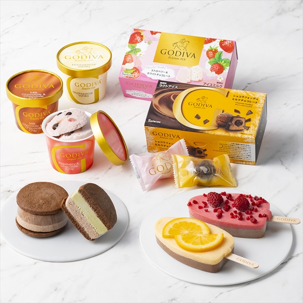 GODIVA ゴディバ 福袋  アイス　アイスクリーム　チョコレート　クッキー GODIVA(ゴディバ) アイス コレクション6個入 [CONCENT]コンセント