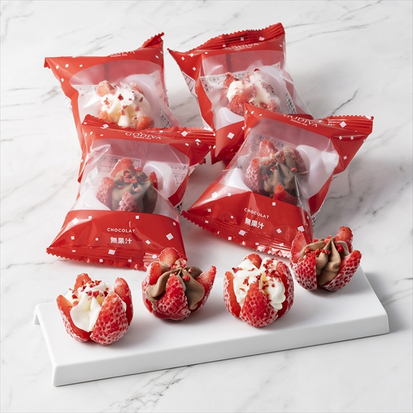 【オンラインショップ限定・送料込】あまおう苺ショコラアイス（8個入）