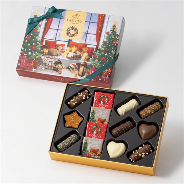 ゴディバ ブッシュ ド ノエル アソートメント（13粒入）