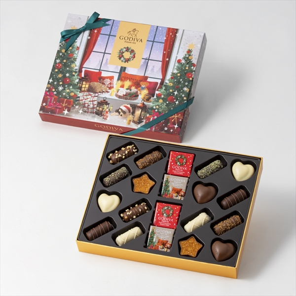 【送料無料】ゴディバ ブッシュ ド ノエル アソートメント（20粒入）