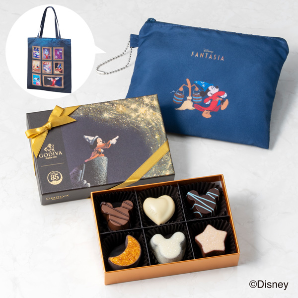 「ゴディバ『ファンタジア』コレクション」アソートメント（6粒入）バッグセット