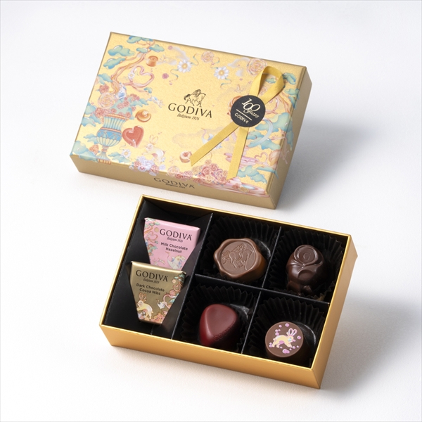 チョコレートローズ アソートメント（6粒入）