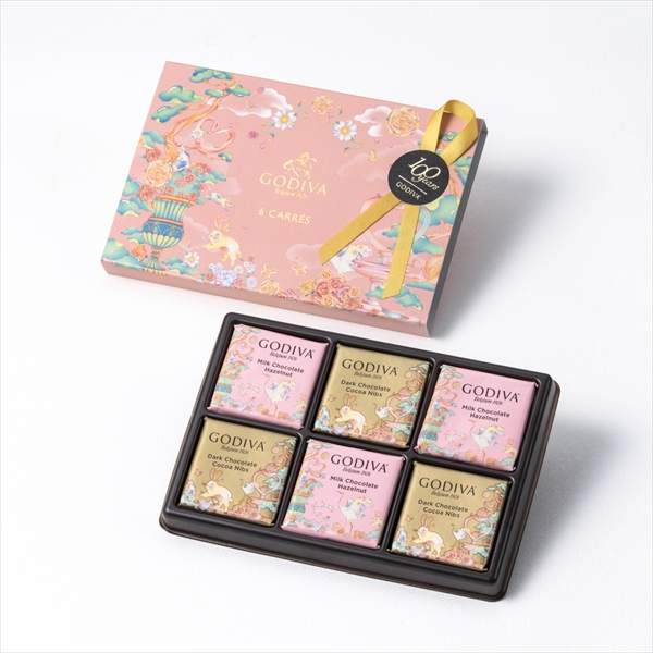 ゴディバ アーリースプリング カレ アソートメント（6枚入）