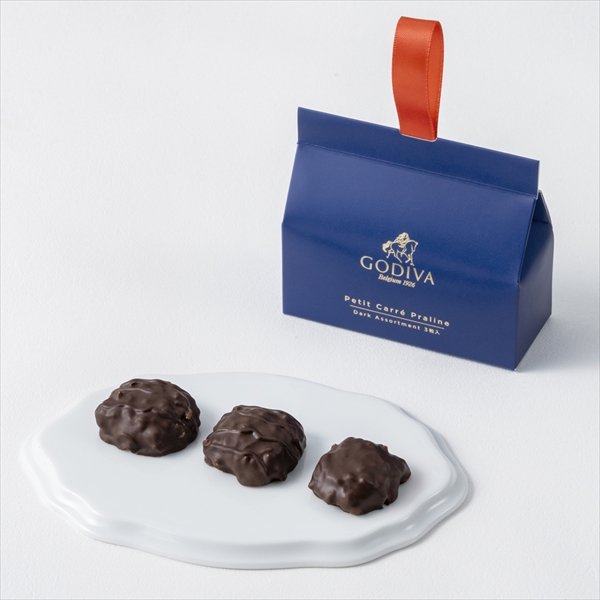 プティ カレ プラリネ ダーク アソートメント（3粒入）