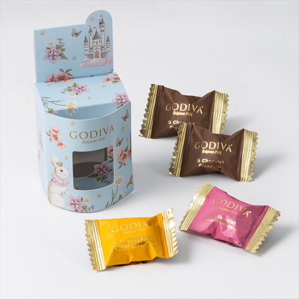 羽ばたく 花咲く春 G ショコラ アソートメント（4粒入）