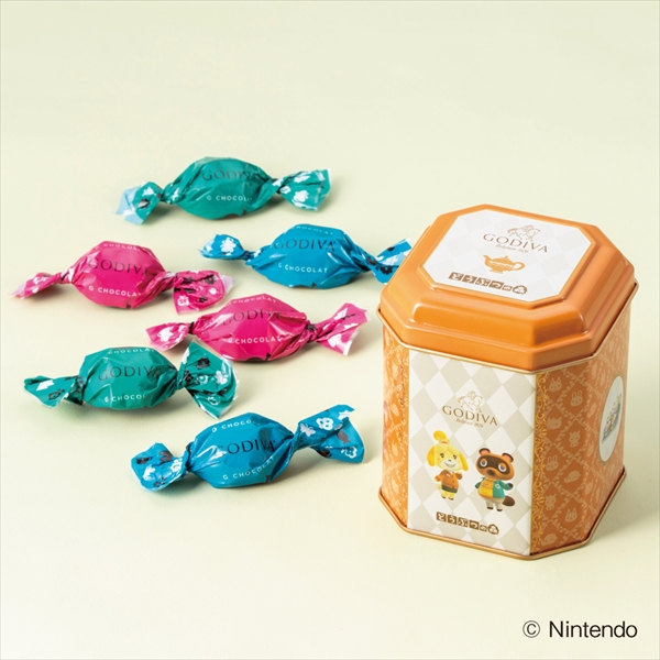 ゴディバ meets どうぶつの森 G ショコラ アソートメント（6粒入）