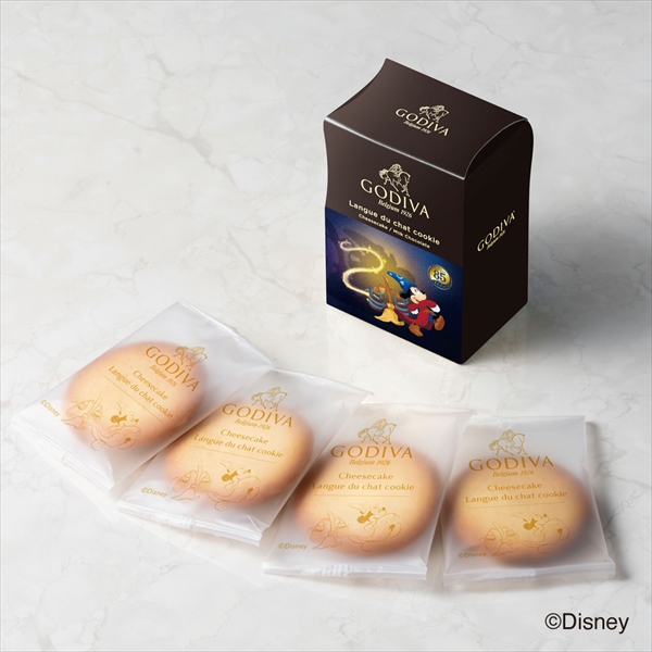 ゴディバ『ファンタジア』コレクション チーズケーキラングドシャクッキー（4枚入）