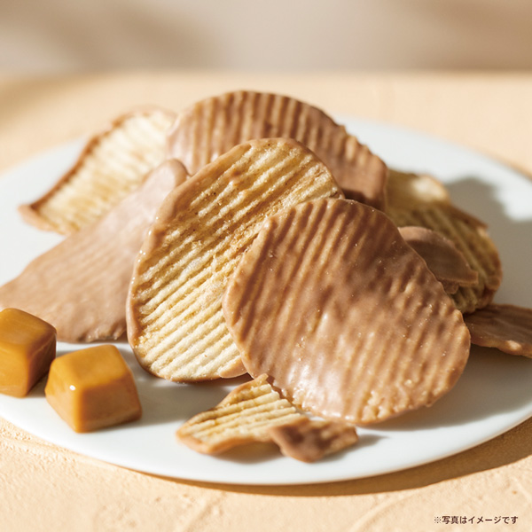 ポテトチップス チョコレート キャラメル