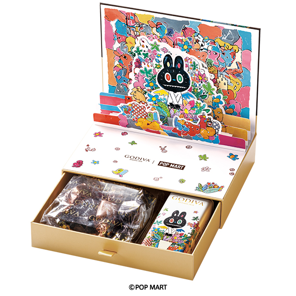 GODIVA × LABUBU チョコレート ポップアップボックス