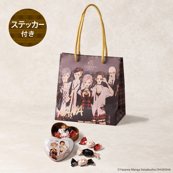 【予約】ゴディバ×NANA コレクション G ショコラ（6粒入）+ギフトバッグ+ステッカー付き