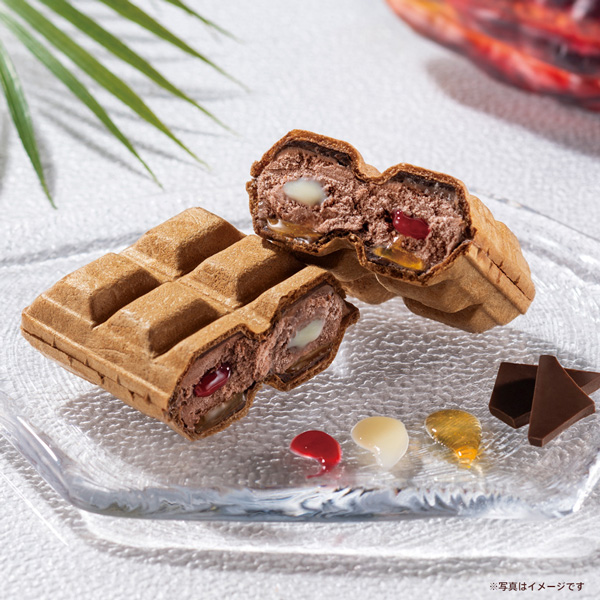 【オンラインショップ限定・送料込】南国白くま最中 チョコレート（6個入）