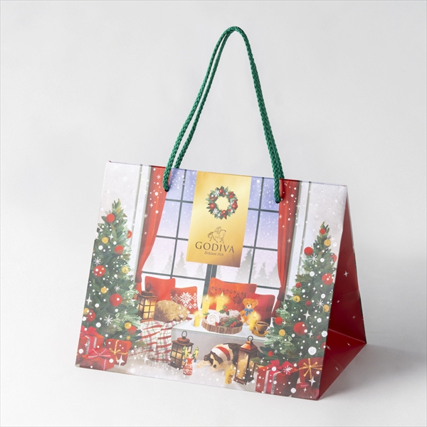 ゴディバ ブッシュ ド ノエル ギフトバッグ (L)