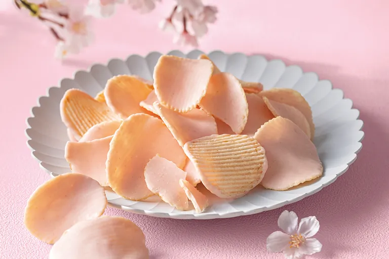ポテトチップス 桜