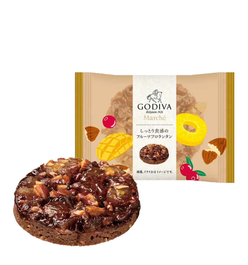 しっとり食感のフルーツフロランタン