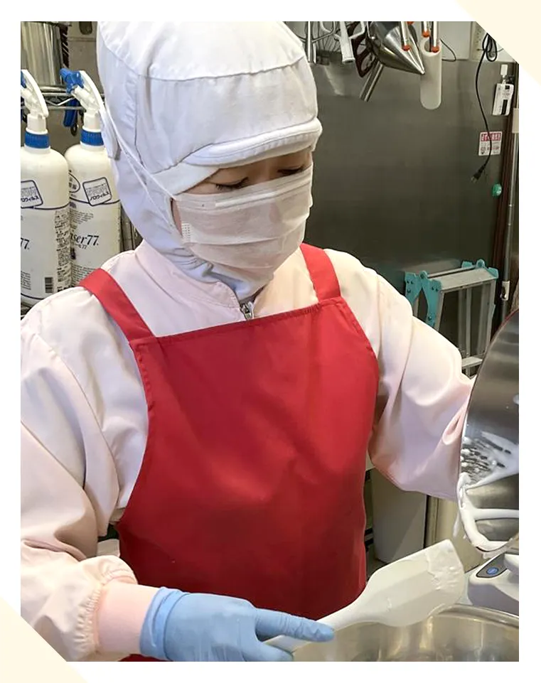 東京都 名月製菓株式会社 開発部 和田実秋さん