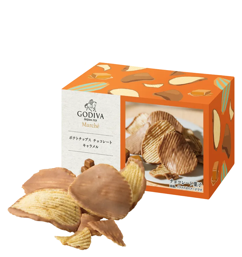 ポテトチップス チョコレート キャラメル