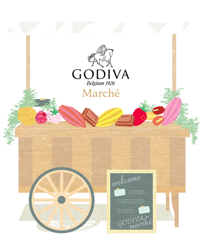 ゴディバ マルシェ ワゴン