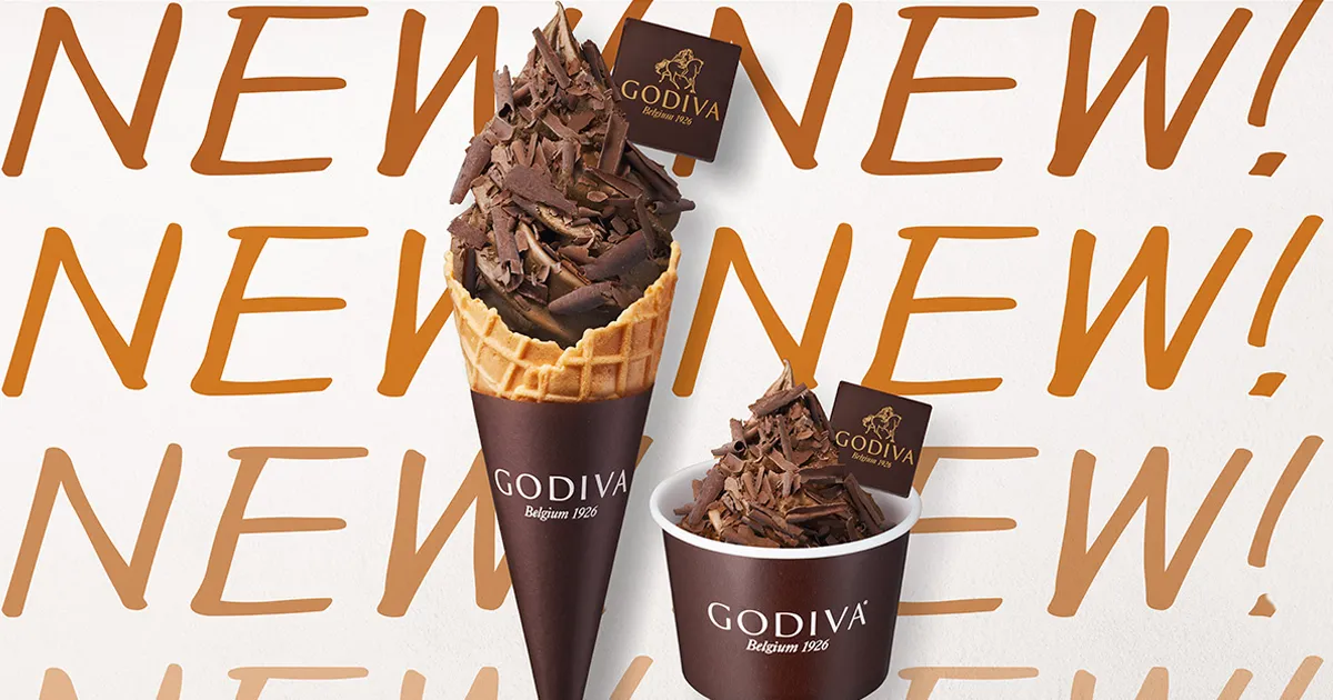 ミックスチョコレート ソフトクリーム ～北海道ミルク仕立て～｜GODIVA