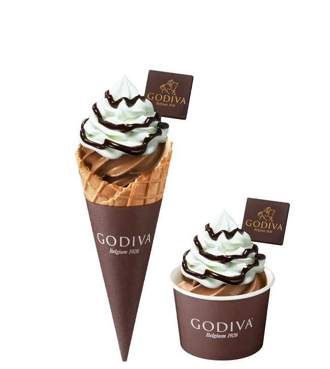 ソフトクリーム チョコレート ミント