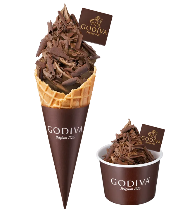 ソフトクリーム ダブルチョコレート