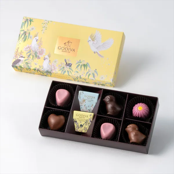 羽ばたく 花咲く春 アソートメント（8粒入）