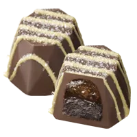 ピーチ & ダークチョコレートガナッシュ
