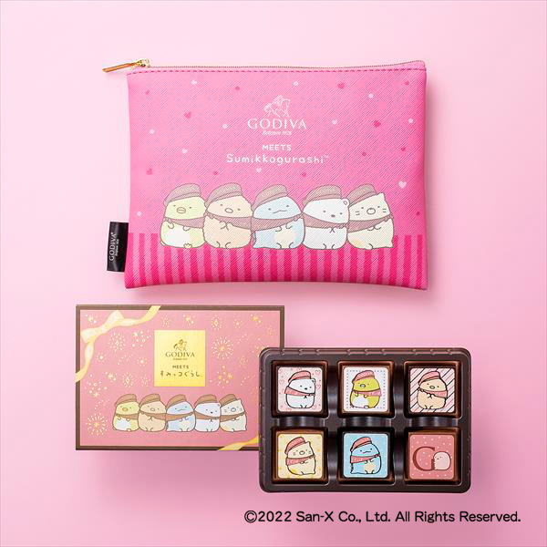 ゴディバ すみっコぐらし ゴディバ バレンタイン コレクション 22 Godiva