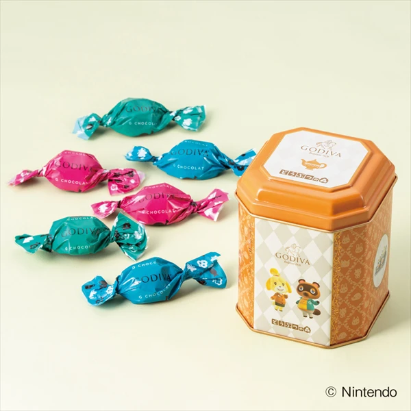 ゴディバ meets どうぶつの森 G ショコラ アソートメント（6粒入）