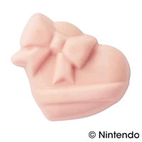 ハートのチョコレート／ピンク