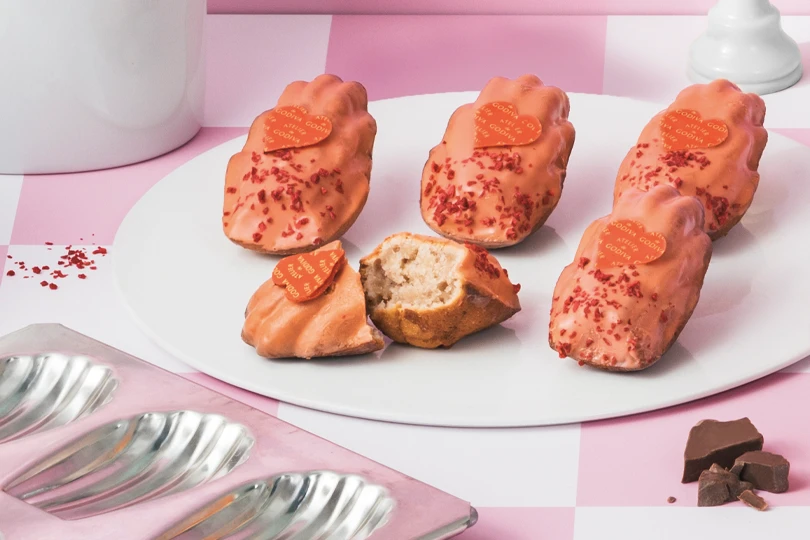 マドレーヌ ラズベリーホワイトチョコレート バレンタイン限定