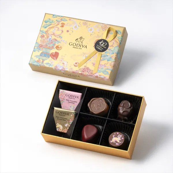 チョコレートローズ アソートメント（6粒入)